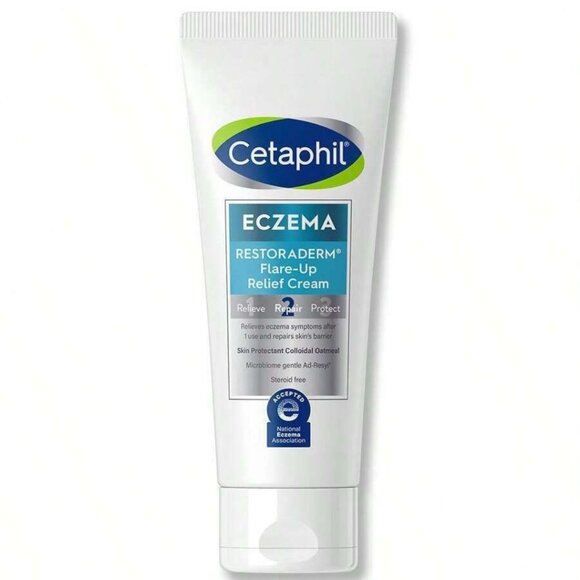 NWT Cetaphil Restoraderm Eczema Flare Up Relief Cream - Picture 1 of 9